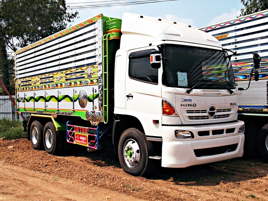 ขายรถบรรทุก 10 ล้อ  HINO 380 แรง ใหม่พร้อมรับรถได้ทันที