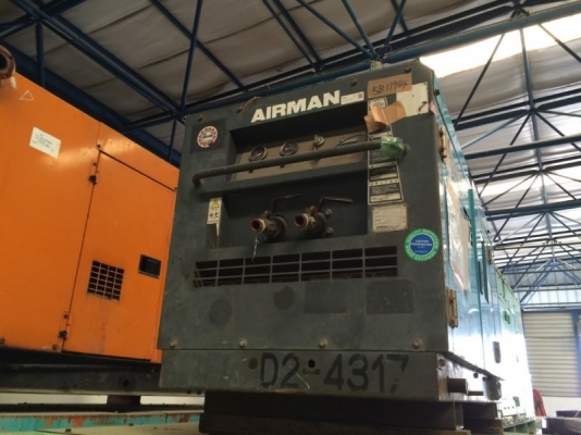 ขายด่วน!!! เครื่องกำเนิดลม AIRMAN รุ่น PDS90S ซีเรียล 71-5B11964 ราคาพิเศษ ต่อรองราคาได้ นำเข้าจากญี่ปุ่น