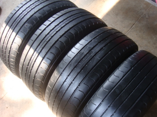 ขายยาง Dunlop ติดรถ Mazda 2  195/45/16  ปี 12
