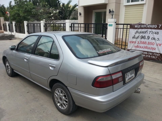 ขายนิสสันซันนี่ปี99 เกียร์ออโต้ ติดแก๊สตัวท๊อป ดิสสี่ล้อเบรคABS ขายนิสสันซันนี่ปี99 เกียร์ออโต้ ติดแก๊สตัวท๊อป ดิสสี่ล้อเบรคABS