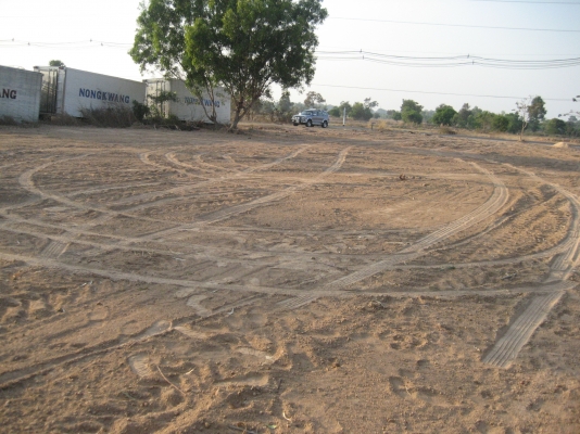 ขายที่ดินติดถนน ออกจาก 4 แยก  บายพาส ร้อยเอ็ด- โพนทอง