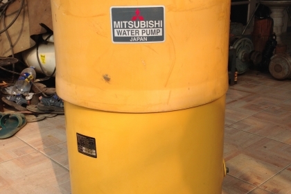 ปั๊มน้ำอัตโนมัติ mitsubishi ถังเลส 400 วัตต์