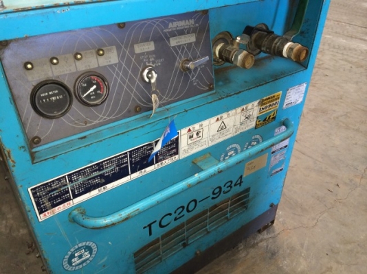 ขายด่วน!!! เครื่องลม AIRMAN รุ่น PDS70S ซีเรียล 70-5084019 ราคาพิเศษ ต่อรองราคาได้ นำเข้าจากญี่ปุ่น