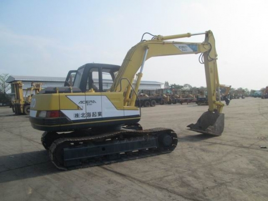 ขายด่วนรถเเม็คโครKOBELCOSK120มาร์คทีซีเรียสูงมีลายหัวกระแทกรถนำเข้าเก่าญี่ปุ่นเเท้ไม่เคยใช้งานเมืองไทยเลย