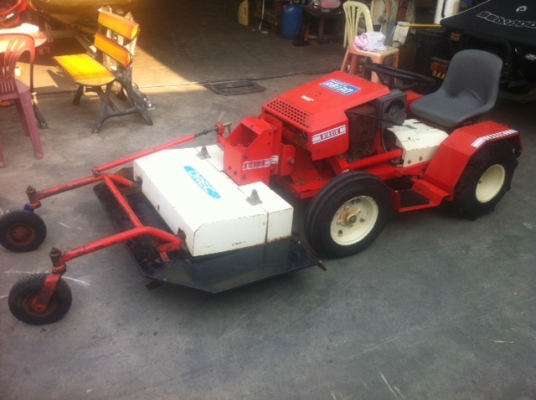 รถตัดหญ้า Orec RB130 ใบพัดคู่ ไฮโดรลิค