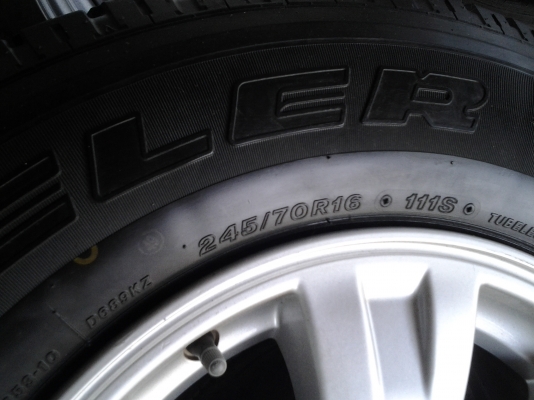 แม็กไทรทรันพลัสขอบ16พร้อมยาง