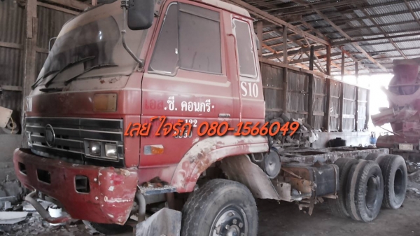 **950,000 บ.ต่อรอง*ขาย10ล้อ2เพลาหัวคัสซี NISSAN UD CWM430M อดีตรถโม่ปูน เครื่องเดิมเกียร์เดิม PE6 260HP เครื่องดีแน่นไม่เยิ้ม ช่วงล่างคัสซีดี หัวเก๋งดีมีสีกระเทาะบ้างภายในคอนโซลครบ เบรคทริฟฟี่ ยางดี6เส้นพอใช้4เส้น พร้อมเก็บงานให้ คัสซีกับหัวเก๋ง เอกสารครบ