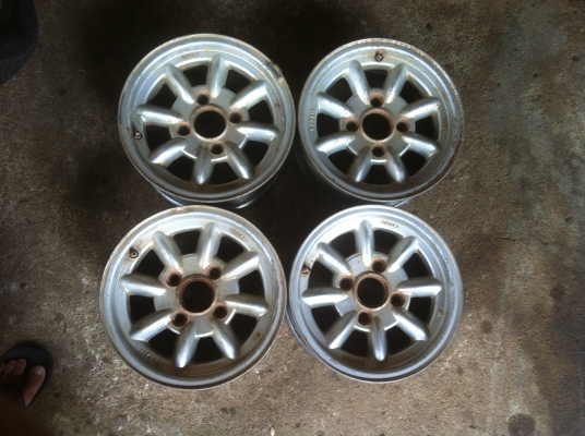 ล้อกล้วย COMPE ขอบ 13" 4/114 กว้าง 5.5"