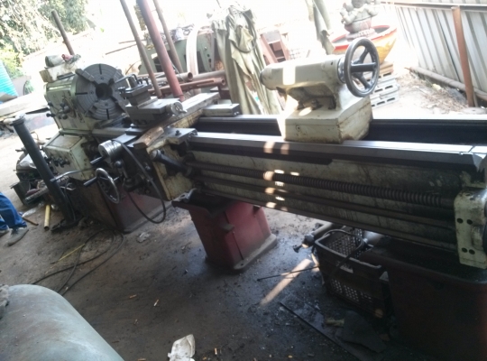 ขายครับขายเครื่องกลึงขนาด 10 ฟุต 3 เพลา นิ้วมิลไม่เปลี่ยนเฟือง สภาพสวย พร้อมใช้ 215000 บาท 0814583376 ช่างเอก