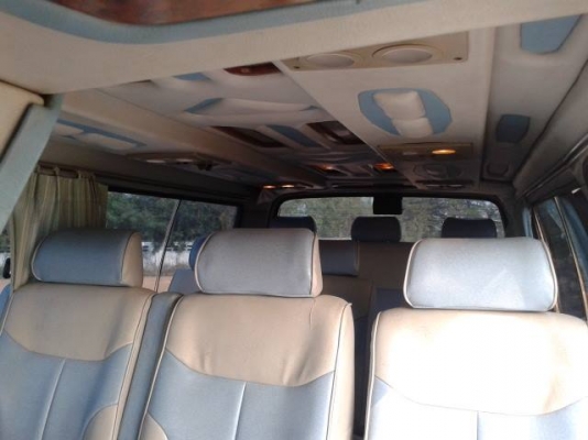 ++ รถตู้ HIACE เบนซิล + GAS ภายในแต่งเรียบร้อย 83,000 .- +++