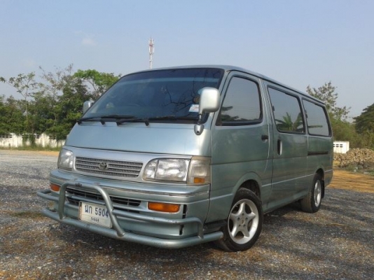 ++ รถตู้ HIACE เบนซิล + GAS ภายในแต่งเรียบร้อย 83,000 .- +++