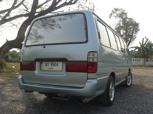 ++ รถตู้ HIACE เบนซิล + GAS ภายในแต่งเรียบร้อย 83,000 .- +++