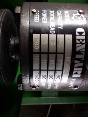 ขายเครื่องปั้มน้ำขนาด 4 นิ้วพร้อมใช้งาน ราคา75000 บาทเท่านั้น