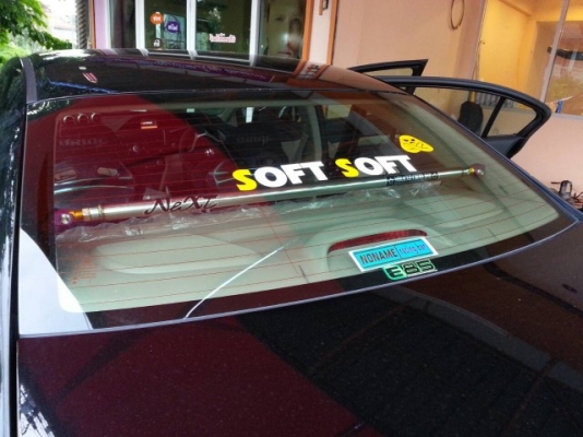 ค้ำหลังบน ค้ำเสา C-bar by nonae racing bar ค้ำหลังบน ค้ำเสา C-bar by nonae racing bar