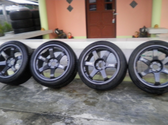 TE37ขอบ18 งานROTA  หน้า8.5หลัง10