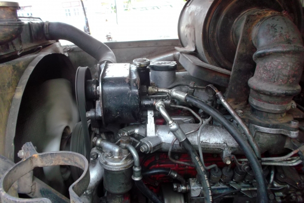 ขายด่วนรถสิบล้อดรั้มหัวยาวเครืองEH700เพลาเจเพลาโบจี้ใหญ่