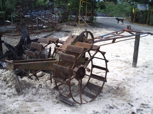 โครงรถไถเดินตามถูกๆ