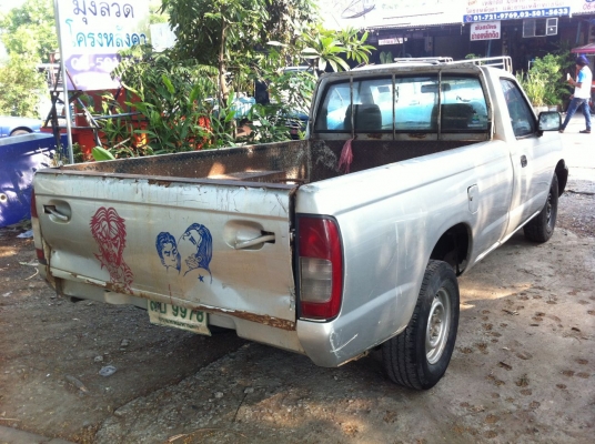 ขาย NISSAN FRONTIER ปี99 หัวเดียว เครื่องดี คัสซีสวย หัวบางเดิม ประตูเดิม ต้องเก็บงานกระบะบ้าง เอกสารครบ **118.000**