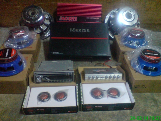 10" หรือ 12" เลือกได้  มือ 1+2 ตามรูป {JVC+ปรีฟอมมูล่าXแท้ๆ}