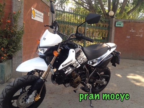 ขาย ksr สีขาวดำ ปี2013(ตัวTop สตาร์ทมือ รถ 6เดือน)