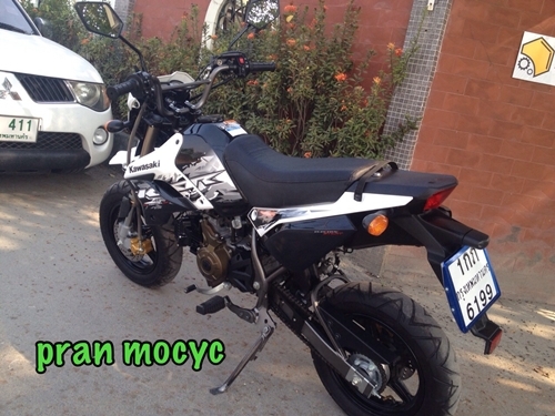 ขาย ksr สีขาวดำ ปี2013(ตัวTop สตาร์ทมือ รถ 6เดือน)