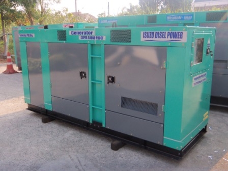 ขายเครื่องปั่นไฟ 100 Kva.รับประกัน 6  เดือน japan