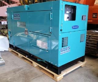 ขายด่วน!!! เครื่องปั่นไฟใหม่ DENYO รุ่น DCA-60ESI2 ซีเรียล 3870618 สินค้านำเข้าจากญี่ปุ่น ราคาพิเศษ ต่อรองราคาได้