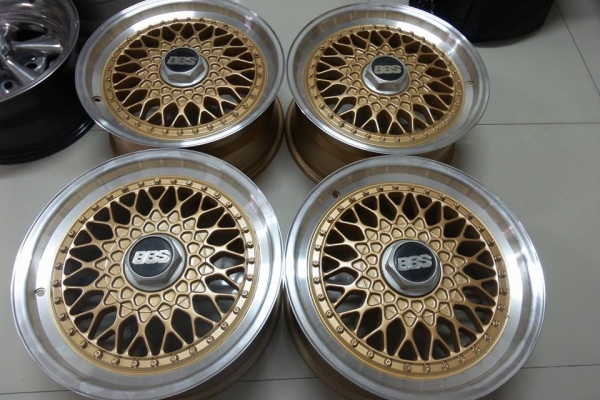 BBS 16x7.5 ET20 5/100 สีใหม่ ไร้ซ่อม 4วง