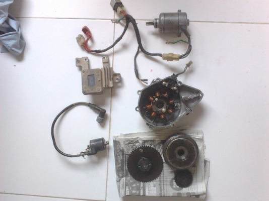 ขาย ชุดสตาร์ทมือ Wave  125 s  ครบชุด