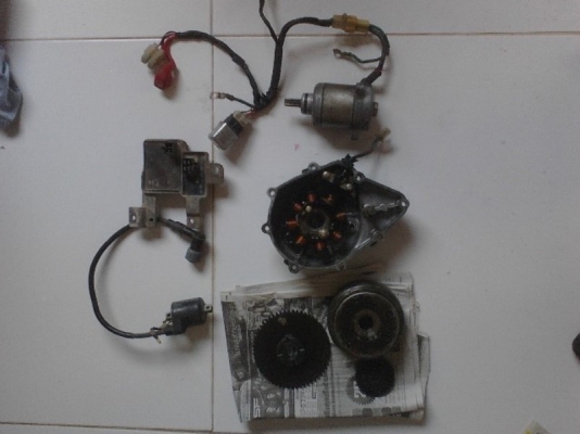 ขาย ชุดสตาร์ทมือ Wave  125 s  ครบชุด