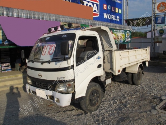 รถบรรทุก 6 ล้อดั๊มพ์ ยี่ห้อ HINO   121 แรงม้า // มีภาพ VDO ประกอบ