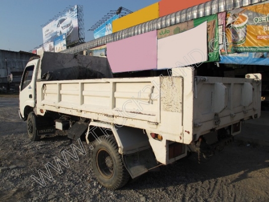 รถบรรทุก 6 ล้อดั๊มพ์ ยี่ห้อ HINO   121 แรงม้า // มีภาพ VDO ประกอบ