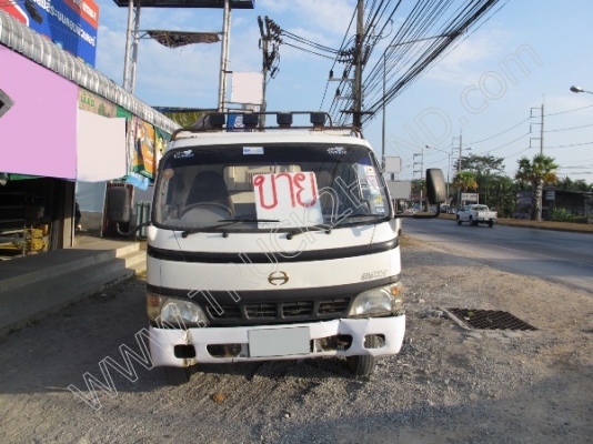 รถบรรทุก 6 ล้อดั๊มพ์ ยี่ห้อ HINO   121 แรงม้า // มีภาพ VDO ประกอบ