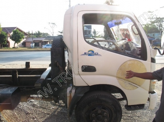 รถบรรทุก 6 ล้อดั๊มพ์ ยี่ห้อ HINO   121 แรงม้า // มีภาพ VDO ประกอบ