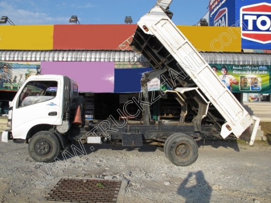 รถบรรทุก 6 ล้อดั๊มพ์ ยี่ห้อ HINO   121 แรงม้า // มีภาพ VDO ประกอบ