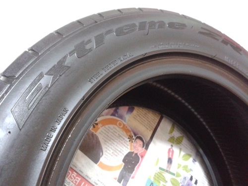 ยางเศษ,195/55R15 NITTO NT555 สภาพเต็มปี12เส้นเดียว1,000