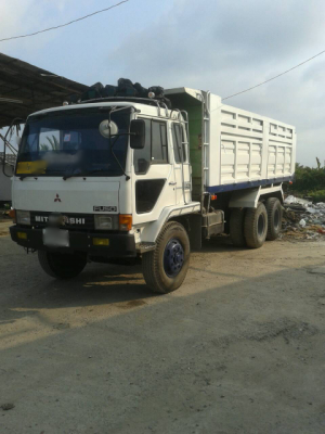 ขายรถบรรทุกสิบล้อดัมพ์ Mitsubishi TF ซีเรียล 3,6&times;&times; เครื่อง 6D15 turbo inter ปี 39