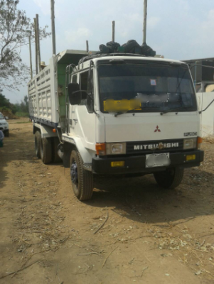 ขายรถบรรทุกสิบล้อดัมพ์ Mitsubishi TF ซีเรียล 3,6&times;&times; เครื่อง 6D15 turbo inter ปี 39