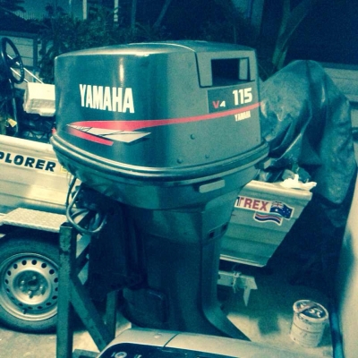 ขายเครื่อง yamaha 115 แรง 2 จังหวะ
