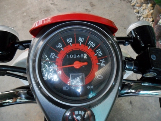 Honda scoopy I สีแดงดำปี 55 วิ่งน้อยเครื่องดีสีสดด