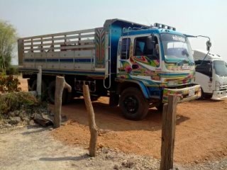 ISUZU DECA 240 FVZ33 ห้างแท้ปี 43 ดั้มมิเนียม 2 เพลา เบรคทิฟี่ เพาเวอร์ แอร์เย็น