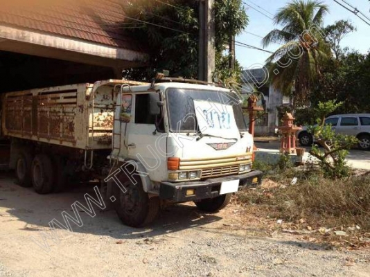รถบรรทุก 10 ล้อดั๊มพ์ ยี่ห้อ HINO รุ่น FM177  168 แรงม้า