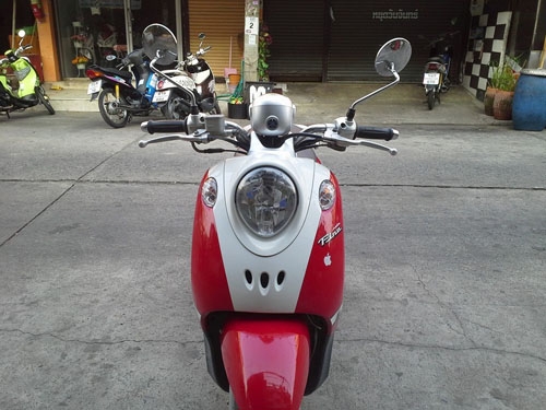 Fino ปี 52 สีแดง รถสวยมาก เดิมๆๆเครื่องเงียบกริบ เอกสารครบ