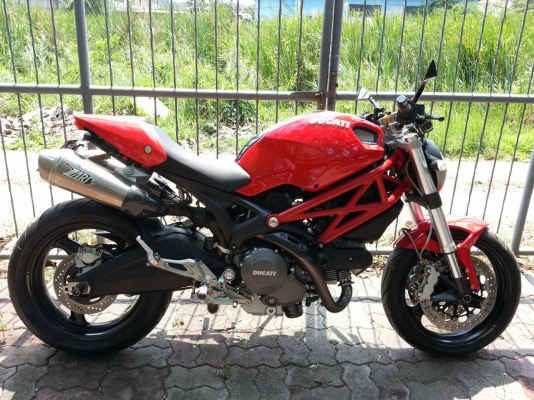ขายDUCATI MONSTER795 ปี2012 รถออกศูนย์ทองหล่อ ดูแลดี ไล้ริ้วรอย ใช้งานน้อย11,2xxกม.