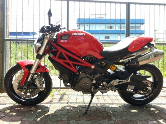 ขายDUCATI MONSTER795 ปี2012 รถออกศูนย์ทองหล่อ ดูแลดี ไล้ริ้วรอย ใช้งานน้อย11,2xxกม.