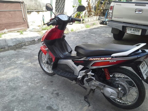 Nouvo mx ปี 49 สีแดง ดำ รถบ้าน เดิมมาก เครื่องแน่นๆ ไม่หลวม ไม่หอน คุ้มค่าสุดๆ