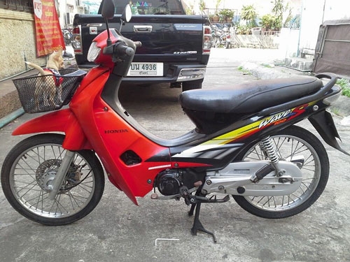 wave 100 ปี 47 สีแดง รถบ้าน เครื่องเดิมๆ แน่นๆ ราคาเบาๆ