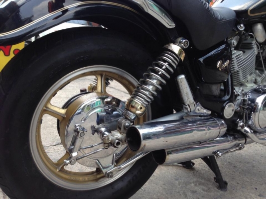 จัดให้ตามคำขอYAMAHA VIRAGO750สรรพสามิต และมีสำเนาทะเบียนพร้อมป้ายทะเบียนป้ายภาษีครบ