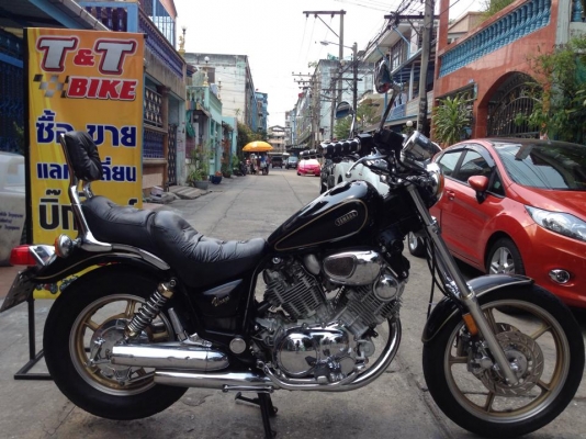 จัดให้ตามคำขอYAMAHA VIRAGO750สรรพสามิต และมีสำเนาทะเบียนพร้อมป้ายทะเบียนป้ายภาษีครบ