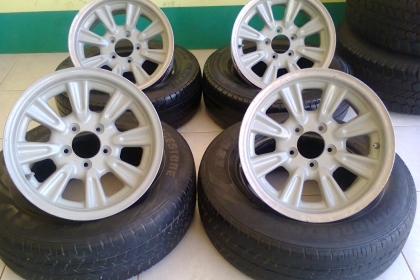 ENKEI 15X7 ออฟ0 5/114 ล้อแท้ยางได้1ชุด(ส่งสระบุรี)ขอบคุณ ENKEI 15X7 ออฟ0 5/114 ล้อแท้ยางได้1ชุด(ส่งสระบุรี)ขอบคุณ